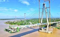 Cận cảnh công trình cầu Mỹ Thuận 2 trước ngày hợp long