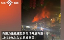 Nhà trọ khu du lịch nổi tiếng ở Trung Quốc cháy vài mươi phút, 9 người chết