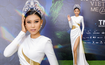 Á hậu Thạch Thu Thảo hướng dẫn cho thí sinh Miss Earth Vietnam 2023