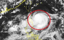 Áp thấp nhiệt đới ở phía đông bắc Philippines mạnh lên thành bão Saola