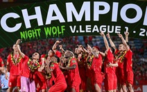 Những hình ảnh ấn tượng trong ngày Công An Hà Nội vô địch V-League