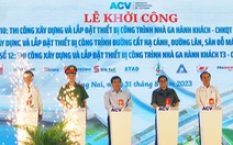 Thủ tướng Phạm Minh Chính bấm nút khởi công nhà ga sân bay Long Thành