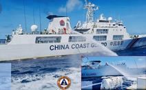 Tàu hải cảnh Trung Quốc bị tố bắn vòi rồng vào tàu Philippines ở Biển Đông, Mỹ nói gì?