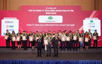 Cathay Life Viet Nam vào top 10 công ty bảo hiểm nhân thọ uy tín 2023