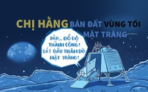 Chị Hằng bán đất vùng tối của Mặt trăng