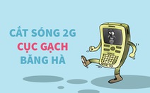 Tắt sóng 2G, điện thoại cục gạch băng hà