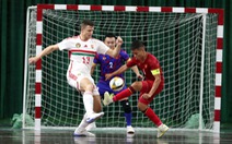 Tuyển futsal Việt Nam thua Hungary 1-4