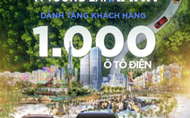 Vinhomes hưởng ứng Quỹ vì tương lai xanh, tặng 1.000 ô tô điện VinFast