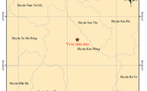 9 trận động đất liên tiếp ở Kon Plông, Kon Tum