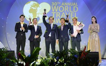 'Cơn mưa' giải thưởng cho Việt Nam tại Giải thưởng Du lịch thế giới