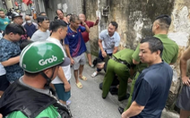 Bắt nghi phạm cướp giật tiệm vàng ở Hà Nội