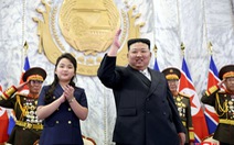 Ông Kim Jong Un và con gái xuất hiện rạng rỡ ngày Quốc khánh Triều Tiên