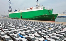 Cước vận chuyển ô tô bằng tàu biển tăng lên mức cao kỷ lục