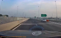 Lại xuất hiện ô tô chạy ngược chiều trên cao tốc Mỹ Thuận - Cần Thơ