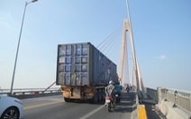 Cấm xe tải nặng qua cầu Rạch Miễu, hàng Tết vận chuyển đường nào?
