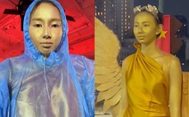 Tin tức giải trí 19-1: Hoa hậu Thùy Tiên hóa trang thành tượng đồng ở phố đi bộ