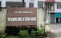 Phục hồi giải quyết nguồn tin tội phạm liên quan giám đốc sở ở Quảng Ngãi