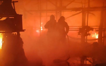 Nhà ga công ty khí đốt lớn nhất nhì Nga cháy lớn, nghi bị drone tấn công