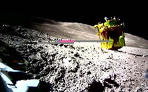 Nhật Bản công bố ảnh màu đầu tiên sau khi tàu đổ bộ đáp xuống Mặt trăng