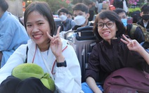Hơn 1.000 sinh viên TP.HCM về đón Tết cùng chuyến xe miễn phí