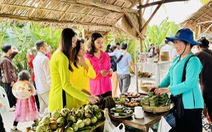 Chợ quê Tân Thuận Đông làm nức lòng du khách