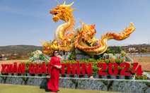 Linh vật rồng uy nghi nổi bật, Lao Bảo chờ đón 100.000 lượt khách