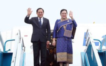 Thủ tướng Lào bắt đầu chuyến thăm chính thức Việt Nam