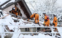 Số người mất tích sau động đất ở Nhật Bản tăng gấp 3