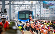 Hơn 1.000 người diễn tập cứu nạn cháy nổ ở ga Tân Cảng metro số 1