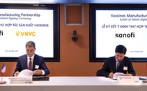 VNVC và Sanofi ký kết tiến tới hợp tác sản xuất vắc xin tại Việt Nam