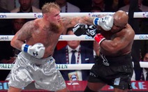 Jake Paul đánh bại Mike Tyson sau 8 hiệp đấu