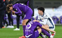 Cầu thủ đổ gục nghi do đột quỵ, trận Fiorentina gặp Inter Milan phải hoãn