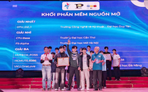 Sinh viên Đại học Duy Tân đứng nhất khối phần mềm mã nguồn mở