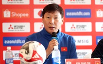 HLV Kim Sang Sik: 'Tỉ số thắng 2-0 vẫn nguy hiểm'