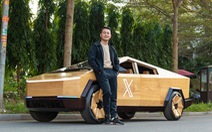 Ông bố làm xe gỗ Trương Văn Đạo: 'Sẽ nắn nót làm xe 1:1'
