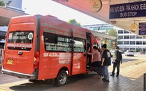 Buýt sân bay Tân Sơn Nhất hút khách dịp Tết