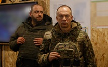Thăm tiền tuyến, tổng tư lệnh quân đội Ukraine nhận định 'tình hình phức tạp'