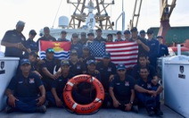 Tuần duyên Mỹ lục soát tàu đánh cá Trung Quốc gần Kiribati