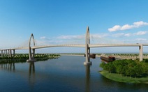 Cầu kết nối vùng Đông Nam Bộ có nhịp chính lớn nhất Đông Nam Á đang vượt tiến độ