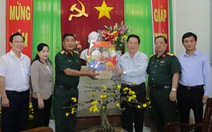 Trưởng Ban Tuyên giáo Trung ương chúc Tết Biên phòng Tiền Giang, Công an TP.HCM