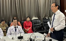 Bí thư Thành ủy Nguyễn Văn Nên thăm, chúc Tết tại Bệnh viện Chợ Rẫy