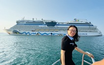 Siêu tàu du lịch, hiện đại chở gần 2.000 khách Đức đến Phú Quốc