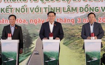 Chủ tịch Quốc hội ấn nút động thổ dự án giao thông kết nối Khánh Hòa - Ninh Thuận - Lâm Đồng