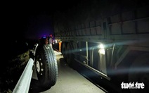 Vụ tai nạn trên cao tốc Cam Lộ - La Sơn: Xe tải dừng thay lốp nhưng không đặt cảnh báo