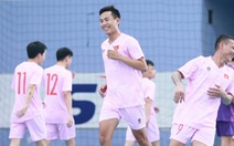 Tiền đạo chủ lực tuyển futsal Việt Nam phải tập riêng trong ngày đầu tập luyện