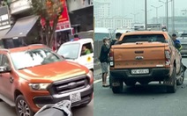 Vụ xe bán tải tông loạt xe và người trên phố Hà Nội: Tài xế có ma túy