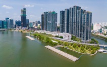 Flycam vị trí 6 dự án dự kiến 'nhường chỗ' cho đường ven sông Sài Gòn