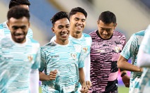 Không thấy cầu thủ ném biên xa trong buổi tập của tuyển Indonesia