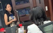 Bà Trần Uyên Phương quay lưng khi nữ đại gia bất động sản 'quỳ lạy'