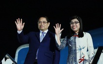 Thủ tướng Phạm Minh Chính và phu nhân đến Úc